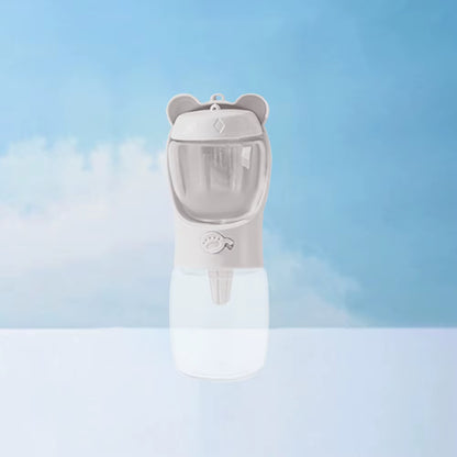 Portable Dog Outdoor Water Bottle Pet Supplies Traveling Dog Drinking Cup Storage Simple Watering Pot with Storage Box